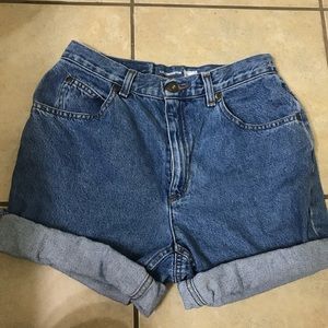 High waisted vintage shorts